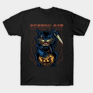 Creepy Cat T-Shirt